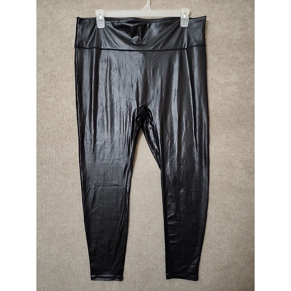 Fabletics ANYWHERE MOTION365+ SHINE HIGH-WAISTED LEGGINGS Womens 4X Black